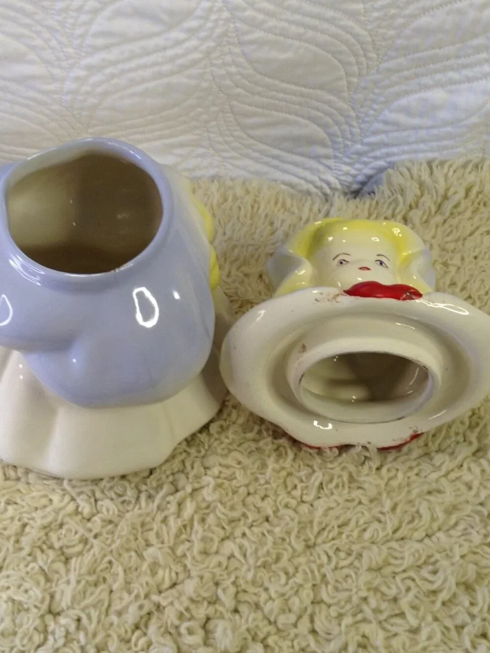 VTG McCoy-Style Goldilocks Cookie Jar Cabincore Nostalgic Grandma's Homemade